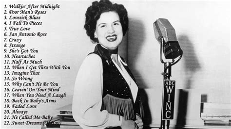 The story goes that when it was first presented to <b>Patsy</b> <b>Cline</b> she hated it. . Did patsy cline write her own songs